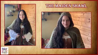 The Maiden Hooded Shawl Crochet Tutorial + Links to Free Pattern!