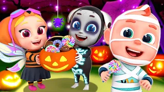 Halloween Song + Old Macdonld had a Farm - More Nursery Rhymes & Kids Songs | Rosoo Songs