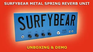 SURFYBEAR Metal Spring REVERB Unit • Unboxing & Demo
