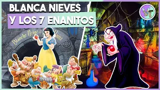 [4K] Atracción 🎢 BLANCA NIEVES y los 7 Enanitos - Disneyland Paris 2022