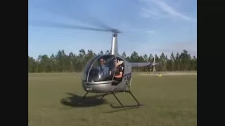 Robinson R22 Helicopter 12 Maneuvers done smoothly