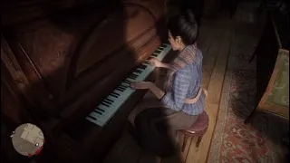 Red Dead Redemption 2 - Abigail Marston plays the piano