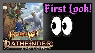 Howl of the Wild Overview Pathfinder 2e; First of Many