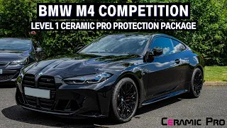 Stunning G82 BMW M4 Competition at The Studio for our Level 1 Ceramic Pro protection package!