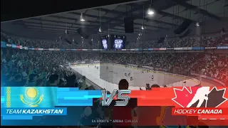 Kazakhstan vs Canada | IIHF™ Ice Hockey World Championshp Latvia