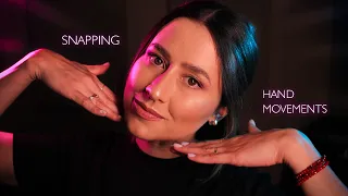ASMR  Fast & Slow ✨ Snapping sounds with Hand Movements to keep your attention