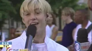 2002 - Nick Carter and Aaron Carter on The Early Show