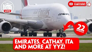 Emirates. Cathay Pacific, ITA and More at YYZ! +ATC