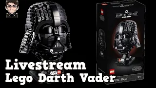 Lego Star Wars Darth Vader Helm/Kopf -Aufzeichnung- Livestream