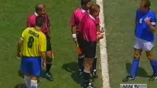 Franco Baresi vs Brazil - World Cup Usa '94 - Commento di Bruno Pizzul