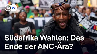 Wahlen in Südafrika: ANC-Regierung nach 30 Jahren vor dem Aus? | DW Nachrichten