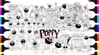POPPY PLAYTİME CHAPTER 3 NEW COLORİNG PAGES/How To COLOR ALL BOSSES and MONSTERS from ALL CHAPTERS