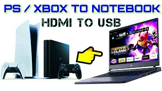 PS3 PS4 PS5 to PC Как подключить? ПК как телевизор Тест задержки PlayStation 4  XBOX to Notebook