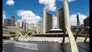 Toronto Nathan Phillips Square and City Hall