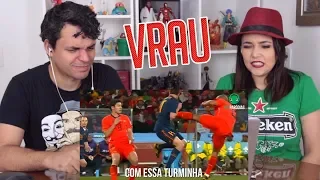REACT ♫ SÓ QUER VRAU | Paródia de Futebol - MC MM feat DJ RD (FutParódias)