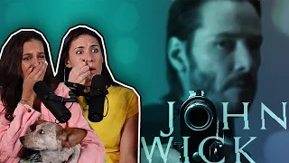 Told Them to Bring their Dogs! John Wick (2014) REACTION with Viki and Lia