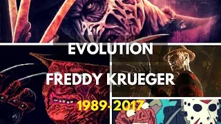 Evolution of FREDDY KRUEGER in GAMES 1989-2017