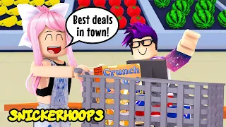 Snickerhoops OPENS a SUPERMARKET | Roblox  Games to Play