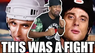 [ REACTION ] Tony Hawk vs Wayne Gretzky  Epic Rap Battles of History & Behind the Scenes‼