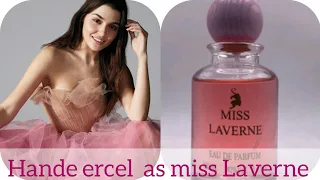 🔥Hot of the press:Hande ercel shines as the face of Miss Laverne perfume radiating with pink looks🔥🥰