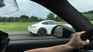 Mercedes AMG GTS vs. Porsche 991 Turbo S