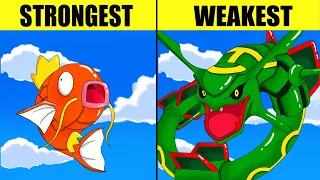 32 Most POWERFUL Pokemon EVER Ranked!