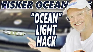 Fisker Ocean One - "OCEAN" Light Hack