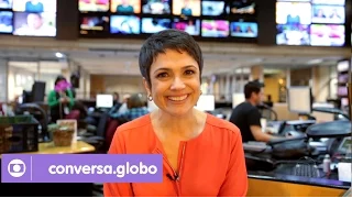 Sandra Annenberg responde a 3 perguntas dos internautas