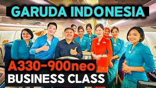 IMPRESSIVE Garuda Indonesia A330-900neo Business Class ✈️  (ft.  @ikhwanhidayat)