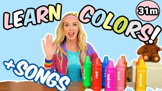 Learn Colors with Crayon Surprises | Kid songs | Toddler learning videos | Music for Kids