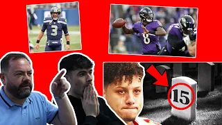 BRITISH FATHER AND SON REACTS! How NFL Players Got Their Jersey Number!