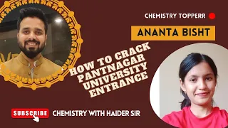 HOW I CRACKED PANT NAGAR UNIVERSITY ENTRANCE EXAM? GBPUAT || HAIDER SIR