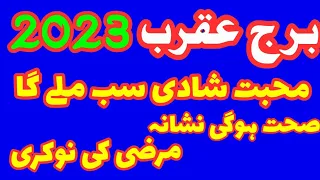 Scorpio Yearly Horoscope 2023 In Urdu /Hindi
