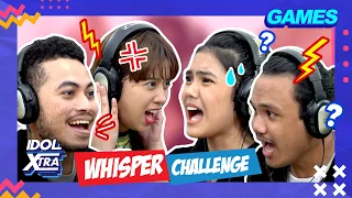 Danil Bikin Syarla Emosi Main Games Whisper Challenge | Idol Xtra  - Indonesian Idol 2023