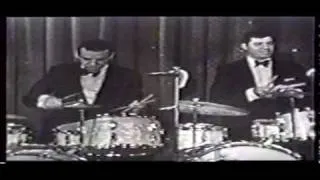 Buddy Rich and Jerry Lewis Drum Solo Battle 1965