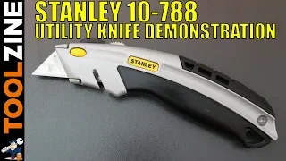 Stanley 10-788 Utility Knife Instructions and Demonstration