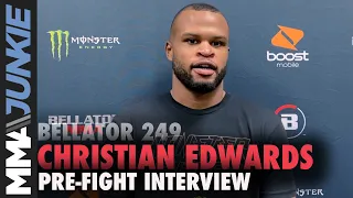Christian Edwards: Jon Jones gave 'surreal' fight advice | Bellator 249 pre-fight interview