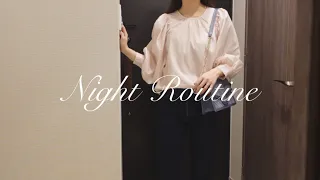 【Night Routine】Enjoying a late night from 8pm | Chocolate Fondue | Nails | Gapao Rice
