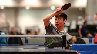 2018 US National Table Tennis Championships - Day 1 (Singles Round of 32 & 16) - Table 1