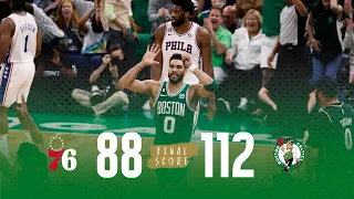 INSTANT REACTION: Jayson Tatum's MONSTER Game 7 (51 pts) leads Celtics to blowout over Sixers