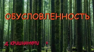 Обусловленность [Д. Кришнамурти, озв. Никошо]