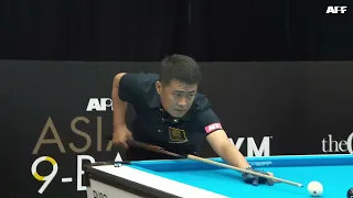 Lee Han Qiang vs Chang Yu Lung | Highlights | APF Asian 9-Ball Open