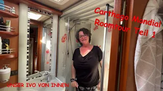Vlog #9 Roomtour, wir zeigen euch unser Wohnmobil von innen.