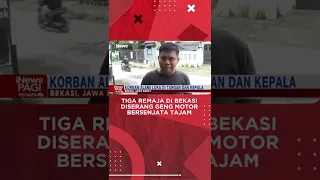 Tiga Remaja di Bekasi Diserang Geng Motor Bersenjata Tajam