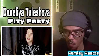 (Reaction) Daneliya Tuleshova - Pity Party (Melanie Martinez cover) | Indonesian Reacts