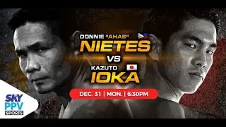 Donnie Nietes Vs Kazuto Ioka Full Fight Highlights HD