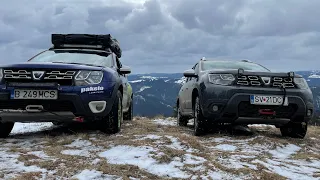 Rear Diff Lock Duster Ph2  vs Stock Duster 2 on Snow