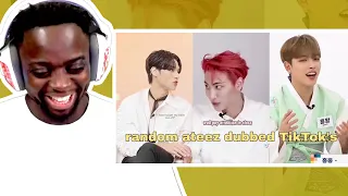 MUSALOVEL1FE Reacts to random ateez dubbed TikTok's because you're bored