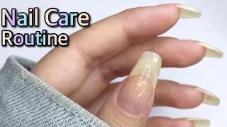 Healthy Nail Care Routine At Home | No Crazy Tools Needed | How To Get Healthy Nails In 2020