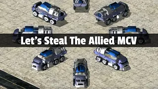 Red Alert 2 | Let's Steal The Allied MCV | (7 vs 1)
